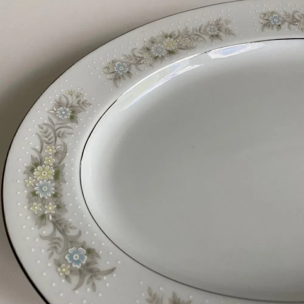 Ambiance Platter La Petit Fleur Fine China Oval